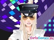 Игра Леди Гага на концерте Игра Леди Гага на концерте